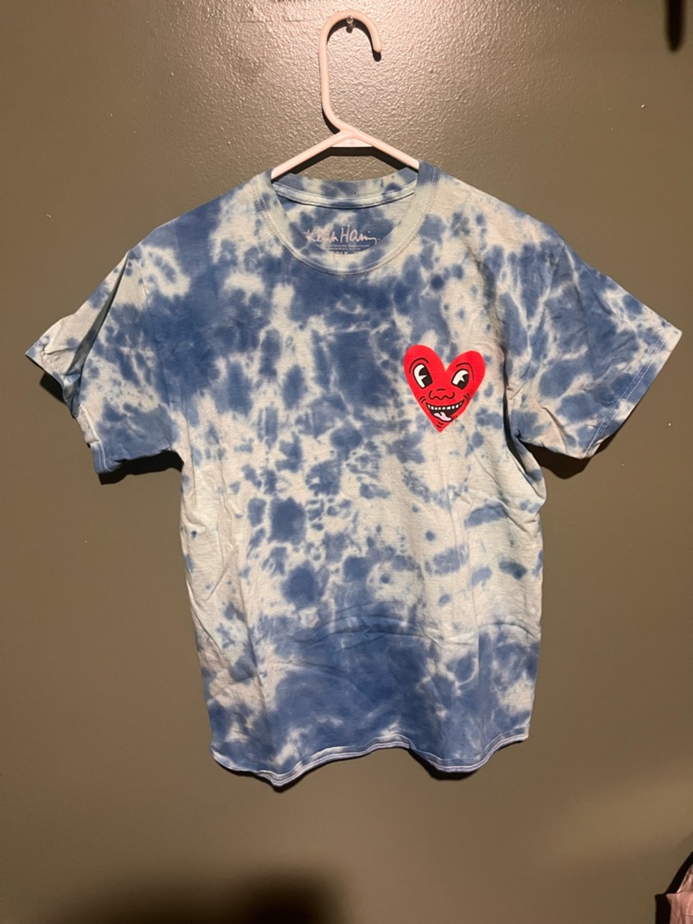 Tie-Dye Men’s Graphic Tee  Keith Haring